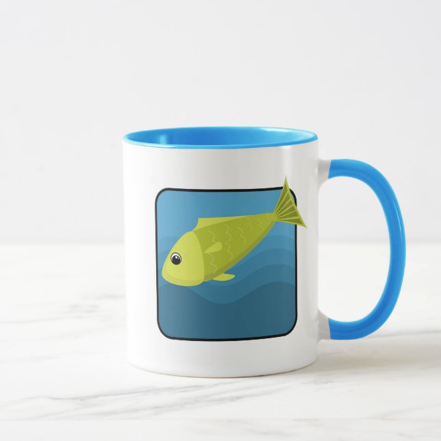 Cartoon Fish Mug (Right)