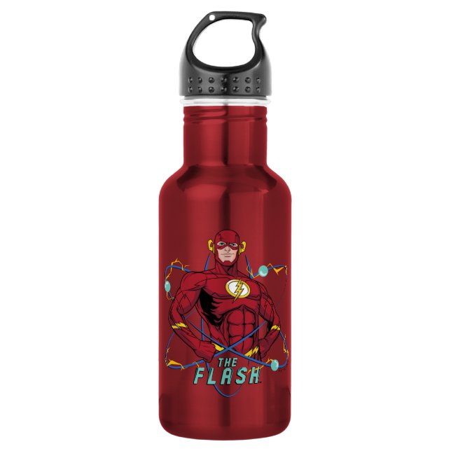 Cartoon Flash Atomic Graphic 532 Ml Water Bottle (Front)