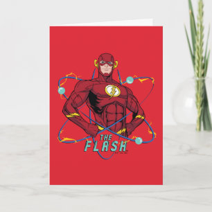 Cartoon Flash Atomic Graphic Card