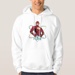 Cartoon Flash Atomic Graphic Hoodie