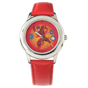 Cartoon Flash Laboratory Running Graphic Watch