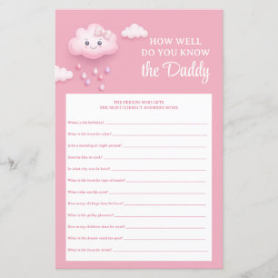 Cartoon fluffy cloud 9 How Well Do You Know Daddy