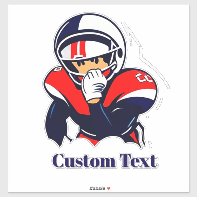Cartoon Football Player (Sheet)