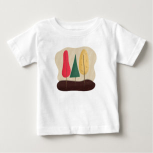 Cartoon, forest, trees baby T-Shirt