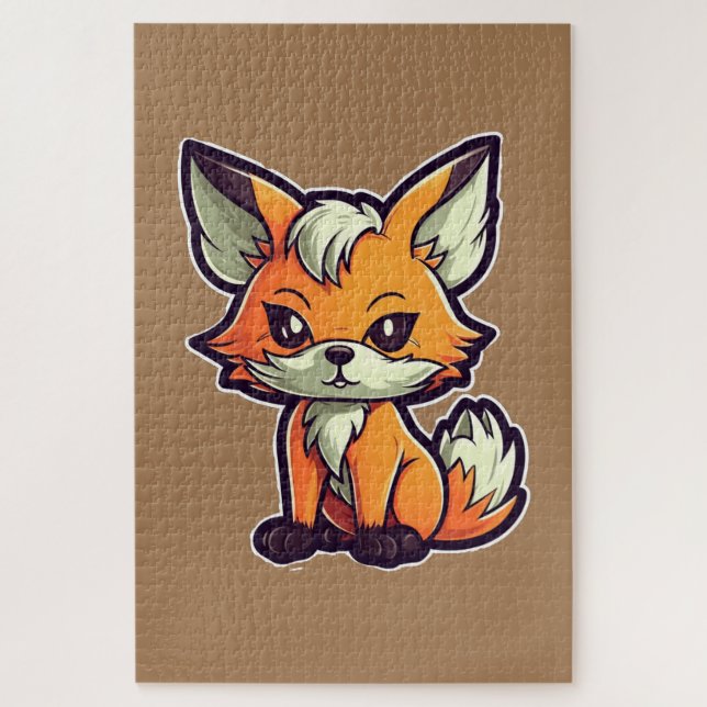 CARTOON FOX JIGSAW PUZZLE (Vertical)