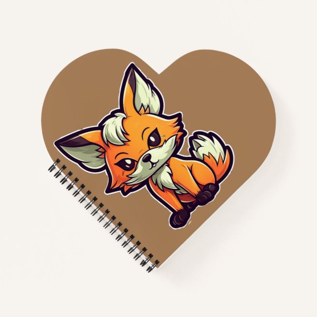 CARTOON FOX NOTEBOOK (Front)