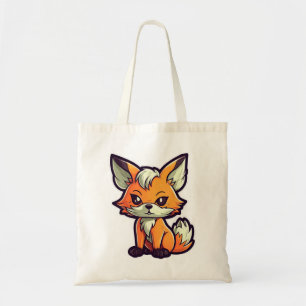 CARTOON FOX TOTE BAG