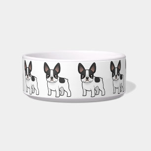 Cartoon French Bulldog Bowl