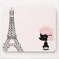 Cartoon French Poodle