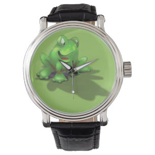 Cartoon frog watch
