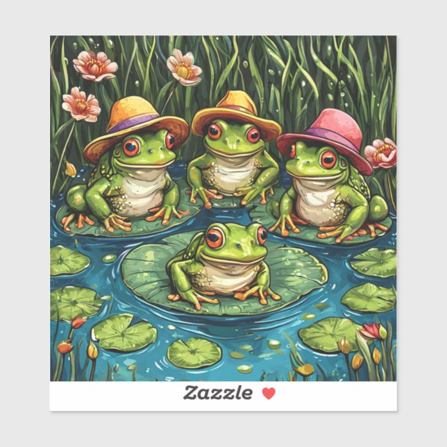 Cartoon frogs (Sheet)