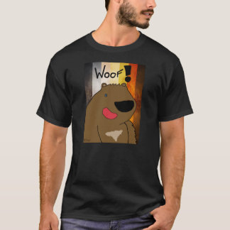 Cartoon Gay Bear Woof T-Shirt