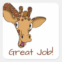 Cartoon Giraffe Customisable