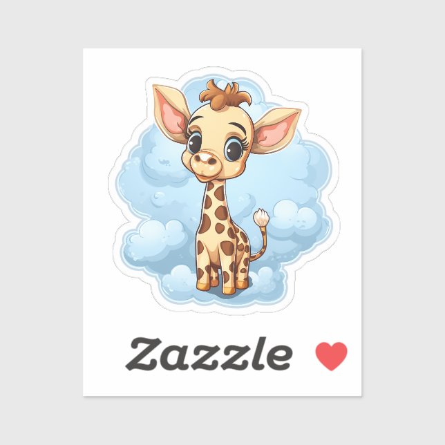 Cartoon giraffe illustration (Sheet)