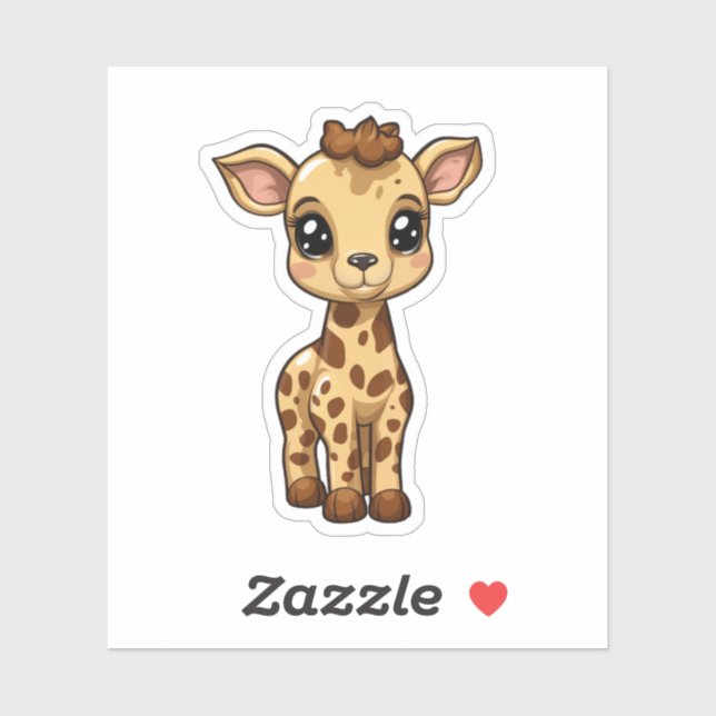 Cartoon giraffe illustration (Sheet)