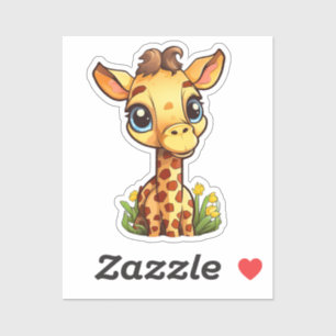 Cartoon giraffe illustration