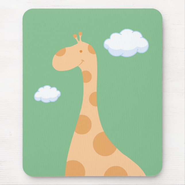 Cartoon Giraffe mousepad (Front)
