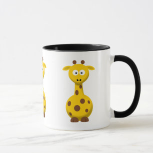 Cartoon Giraffe Mug
