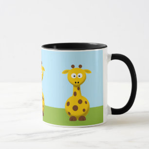 Cartoon Giraffe Mug