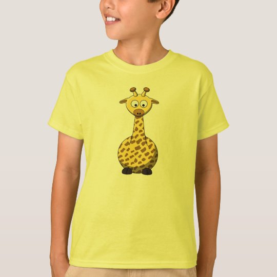 Cartoon Giraffe T-Shirt