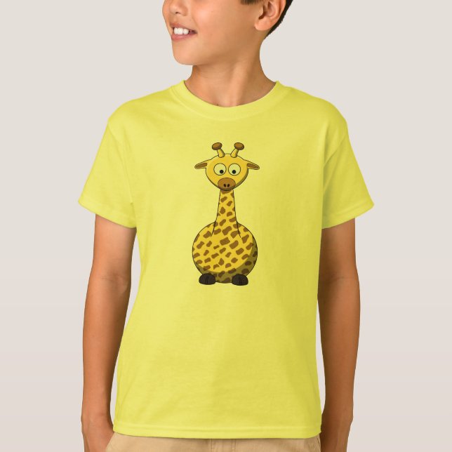 Cartoon Giraffe T-Shirt (Front)