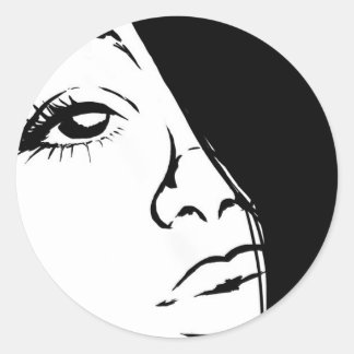 Cartoon Girl Beauty Stickers