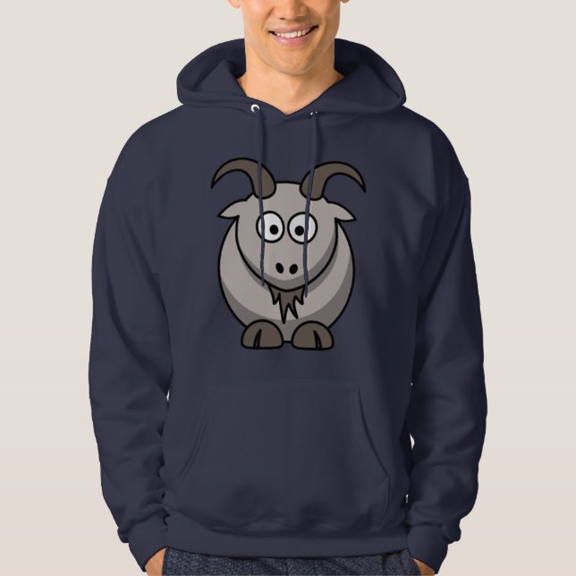 Cartoon Goat Hoodie (Front)