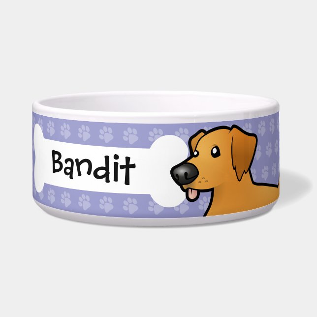 Cartoon Golden Retriever (Front)