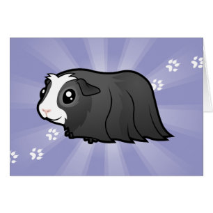 Cartoon Guinea Pig (long hair)