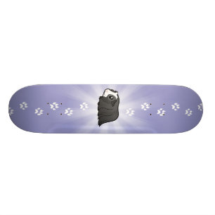 Cartoon Guinea Pig (long hair) Skateboard