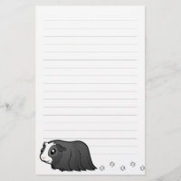 Cartoon Guinea Pig (long hair)