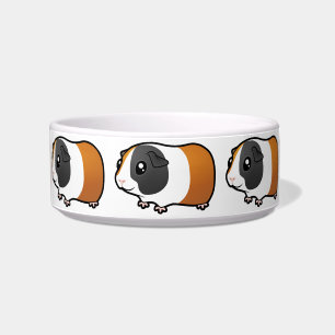 Cartoon Guinea Pig (smooth hair) Bowl