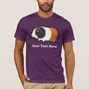 Cartoon Guinea Pig (smooth hair) T-Shirt