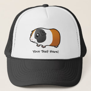 Cartoon Guinea Pig (smooth hair) Trucker Hat