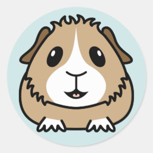 Cartoon Guinea Pig Stickers