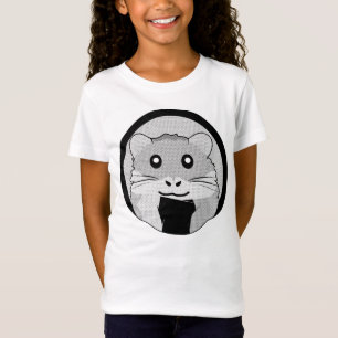 Cartoon Hamster Scarfed Joy T-Shirt