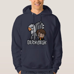 Cartoon Harry Potter and Buckbeak Hoodie