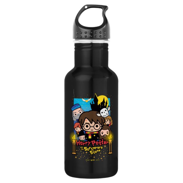 Cartoon Harry Potter and the Sorcerer's Stone 532 Ml Water Bottle (Front)