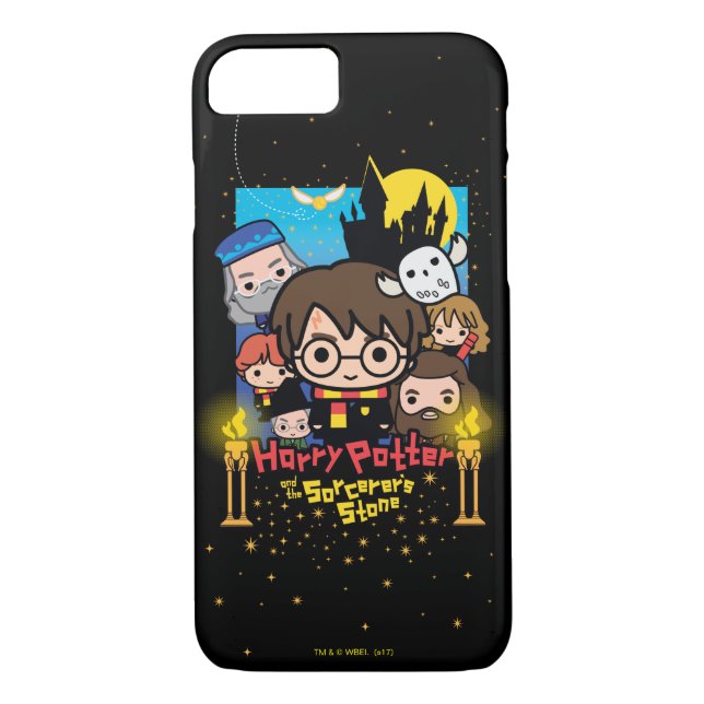 Cartoon Harry Potter and the Sorcerer's Stone Case-Mate iPhone Case (Back)