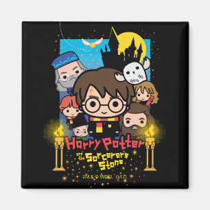 Cartoon Harry Potter and the Sorcerer's Stone Magnet