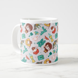 Cartoon HARRY POTTER™ Creatures & Spells Pattern Large Coffee Mug