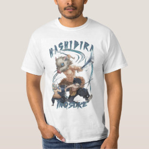 Cartoon Hashibira Inosuke  T-Shirt