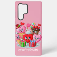 Cartoon Heart & Sweet friends valentine's day
