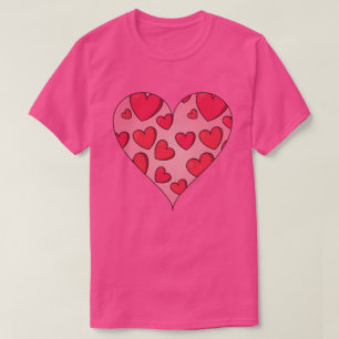 Cartoon Heart Valentine's T-Shirt