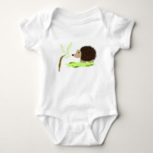 Cartoon Hedgehog Baby Bodysuit