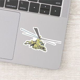 Cartoon Helicopter "Hind"