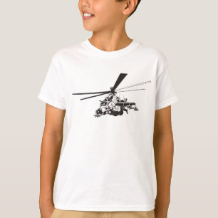 Cartoon Helicopter "Hind" T-Shirt