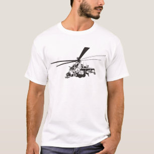 Cartoon Helicopter "Hind" T-Shirt