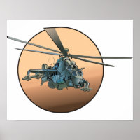 Cartoon helicopter