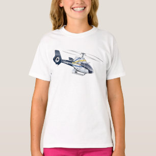 Cartoon Helicopter T-Shirt
